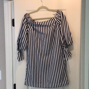 Boston Proper off the shoulder dress